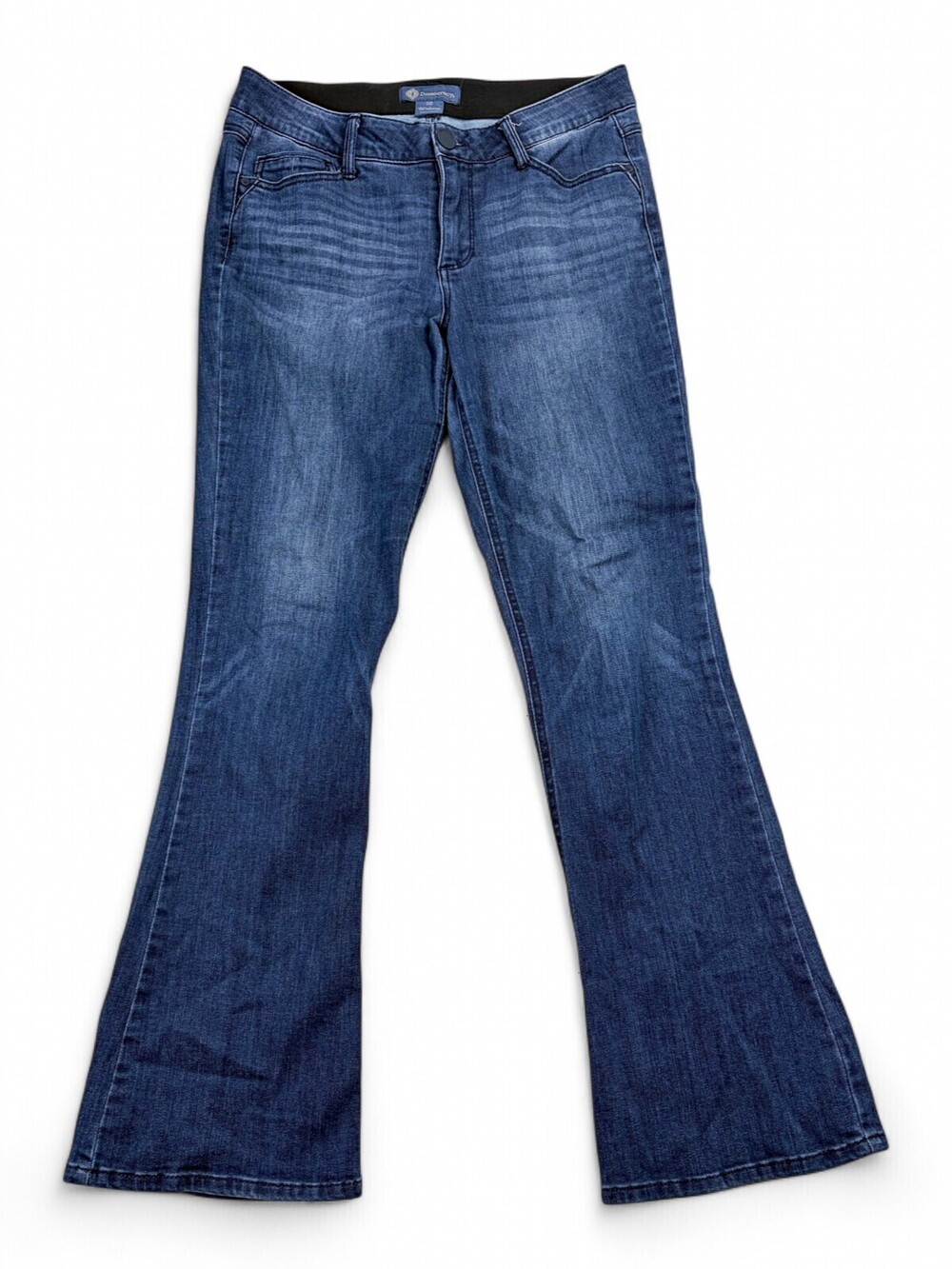 Democracy Women's Jeggings Blue Denim Flare Size 10